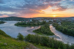 Город Кола: древний северный город у слияния двух рек