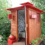 Дизайн дачного туалета