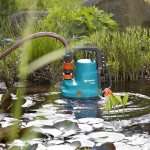 Drainage pump for dirty water