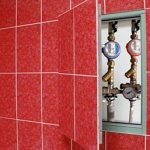 How to hide pipes in a toilet?