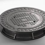 Sewage hatch made of cast iron