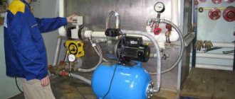 Pumping station marina operating instructions malfunctions