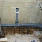 Неправильный уклон канализационных труб