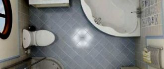 bathroom layout