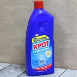 &#39;Plastic bottle of gel &quot;Mole&quot;&#39; title= &#39;Blue PET bottle of gel &quot;Mole&quot;&#39;