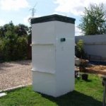 Preparing a Topas septic tank for winter with your own hands