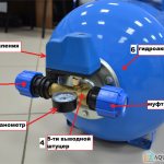 Pressure switch for hydraulic accumulator