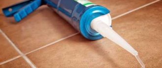 Silicone sealant for cast iron pipes