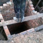 Construction of a drainage pit