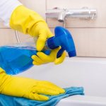 Caring for an acrylic bathtub at home