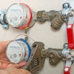 Installation of water meters