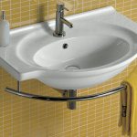 washbasin installation