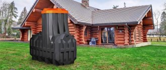 Вид септика Ergobox