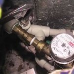 Врезка счетчика в старую водопроводную систему