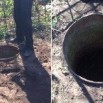 Яма для туалета из бочки